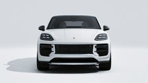 Exterior view of Cayenne Turbo GT showing the front of the car