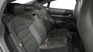 Interior view of Taycan 4S