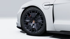 Exterior view of Taycan GTS