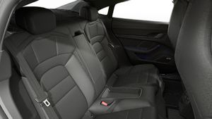Interior view of Taycan 4 Black Edition