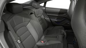 Interior view of Taycan 4S Black Edition