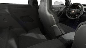 Interior view showing the back seats of 911 Carrera GTS