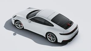 Exterior view of 911 Carrera 4S seen from above