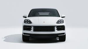 Exterior view of Cayenne S Coupé showing the front of the car
