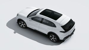 Exterior view of Cayenne S Electric seen from above