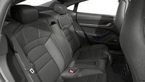 Interior view of Taycan 4S