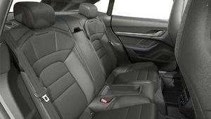 Interior view of Taycan 4 Cross Turismo