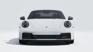 911 Carrera T 、車体前部を示す外観。