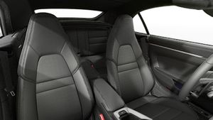 の前席を示す内観図 911 Carrera Cabriolet