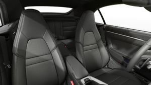 の前席を示す内観図 911 Carrera 4S Cabriolet