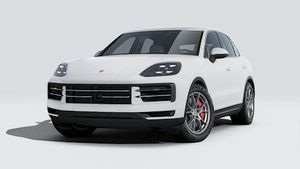 フロントと左サイドを示す Cayenne S の外観。