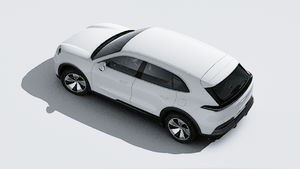上から見た Cayenne Electric の外観