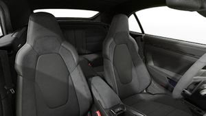 911 Carrera GTS Cabriolet의 인테리어 앞좌석 뷰
