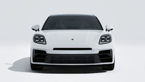 Panamera 4의 익스테리어 전면 뷰