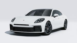 Panamera 4 E-Hybrid의 익스테리어 전면 및 좌측면 뷰