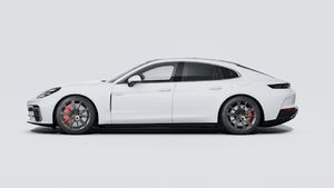 Panamera Turbo E-Hybrid의 익스테리어 좌측면 뷰