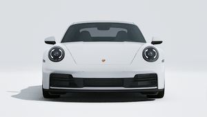 Exterior view of 911 Carrera 4S showing the front of the car