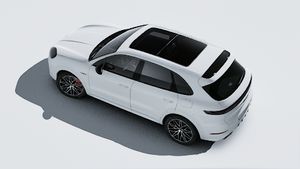 منظر خارجي لسيارة Cayenne S E-Hybrid Black Edition من الأعلى