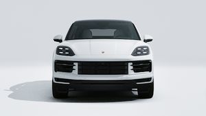 Exterior view of Cayenne S E-Hybrid Coupé showing the front of the car