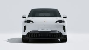 Exterior view of Cayenne Coupé Electric showing the front of the car