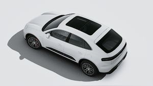 Exterior view of Macan 4S seen from above