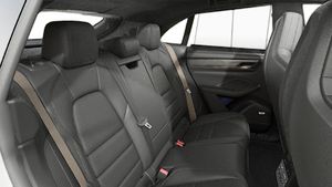 Interior view of Macan Turbo