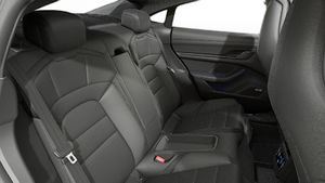 Interior view of Taycan 4 Black Edition