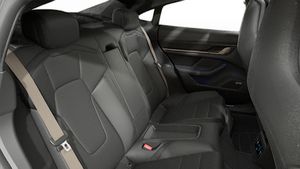 Interior view of Taycan Turbo S