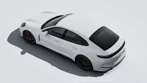 Exterior view of Panamera GTS seen from above