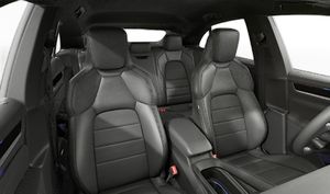 Interior view showing the front seats of Macan 4
