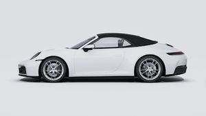 Išorinis 911 Carrera Cabriolet vaizdas iš kairės automobilio pusės