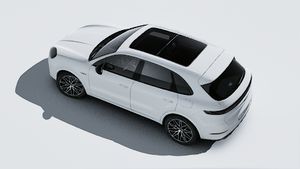 Išorinis Cayenne E-Hybrid Black Edition vaizdas iš viršaus