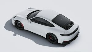 Vue extérieure de 911 Carrera GTS vue d'en haut