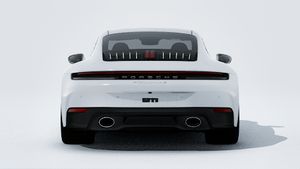 Außenansicht von 911 Carrera 4S mit Blick auf das Heck des Fahrzeugs