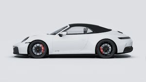 Die Außenansicht von 911 Carrera 4 GTS Cabriolet zeigt die linke Seite des Fahrzeugs