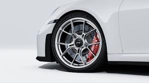 Vue extérieure du 911 GT3.