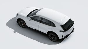 Außenansicht von Cayenne Turbo Electric von oben gesehen
