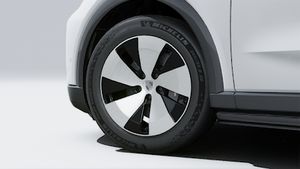 Vue extérieure du Cayenne Coupé Electric.
