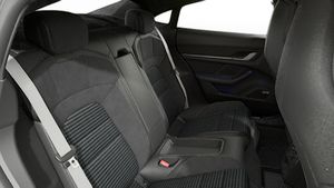 Vue intérieure du Taycan Black Edition