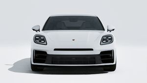 Außenansicht von Panamera 4 mit Blick auf die Vorderseite des Fahrzeugs