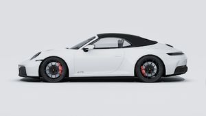 911 Carrera GTS Cabriolet ārējais skats, kurā redzama automašīnas kreisā puse.