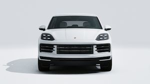 Cayenne ārējais skats, kurā redzama automašīnas priekšpuse.
