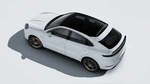 Cayenne Turbo E-Hybrid Coupé ārējais skats no augšas