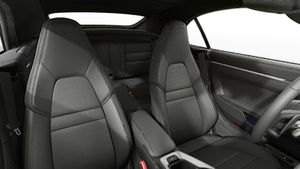 Vue intérieure montrant les sièges avant de 911 Carrera S Cabriolet