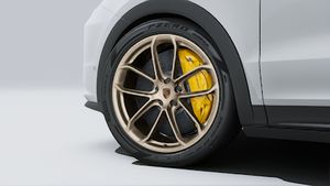 Vue extérieure du Cayenne Turbo GT.