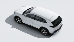 Vue extérieure de Cayenne S Electric vue d'en haut
