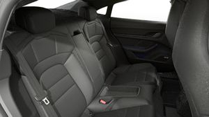 Vue intérieure du Taycan Black Edition