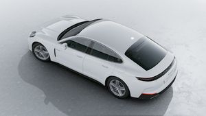 Vue extérieure de Panamera 4 E-Hybrid vue d'en haut