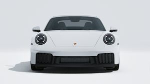 Exterior view of 911 Carrera GTS showing the front of the car