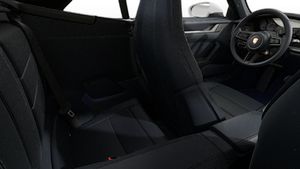 Interior view showing the back seats of 911 Carrera Cabriolet